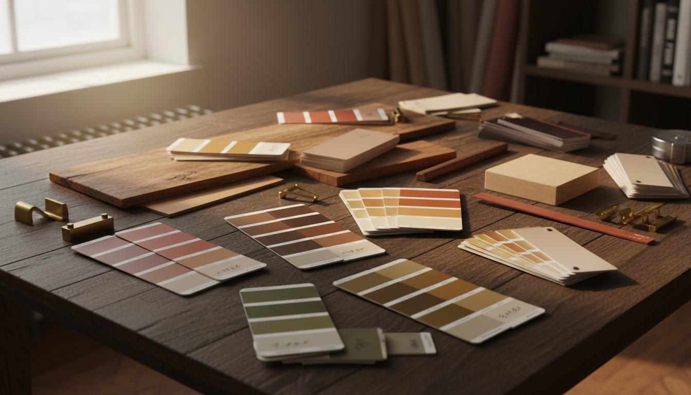 Shade creation reference boards